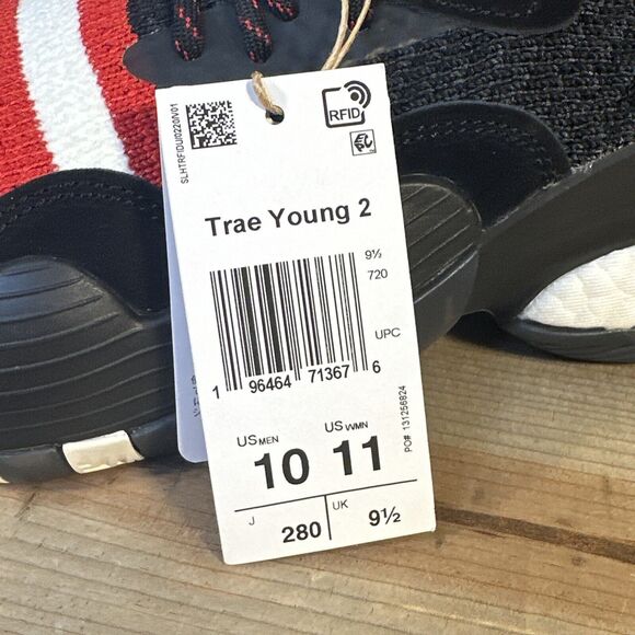 NEW WITH BOX - Mens Size 10 Adidas Trae Young 2 “Chinese New Year” Shoes IF2163 main image 9